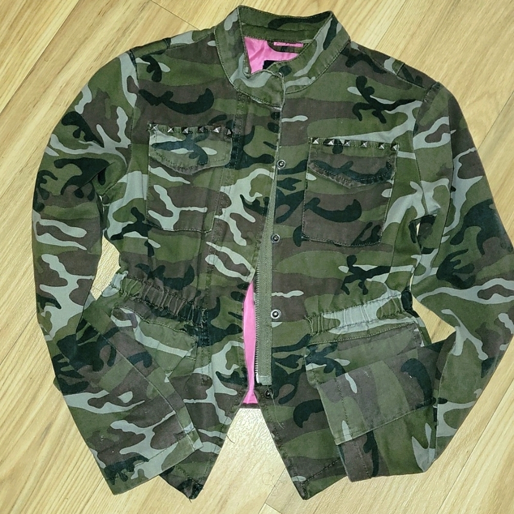 Fitted Army Fatigue Jacket